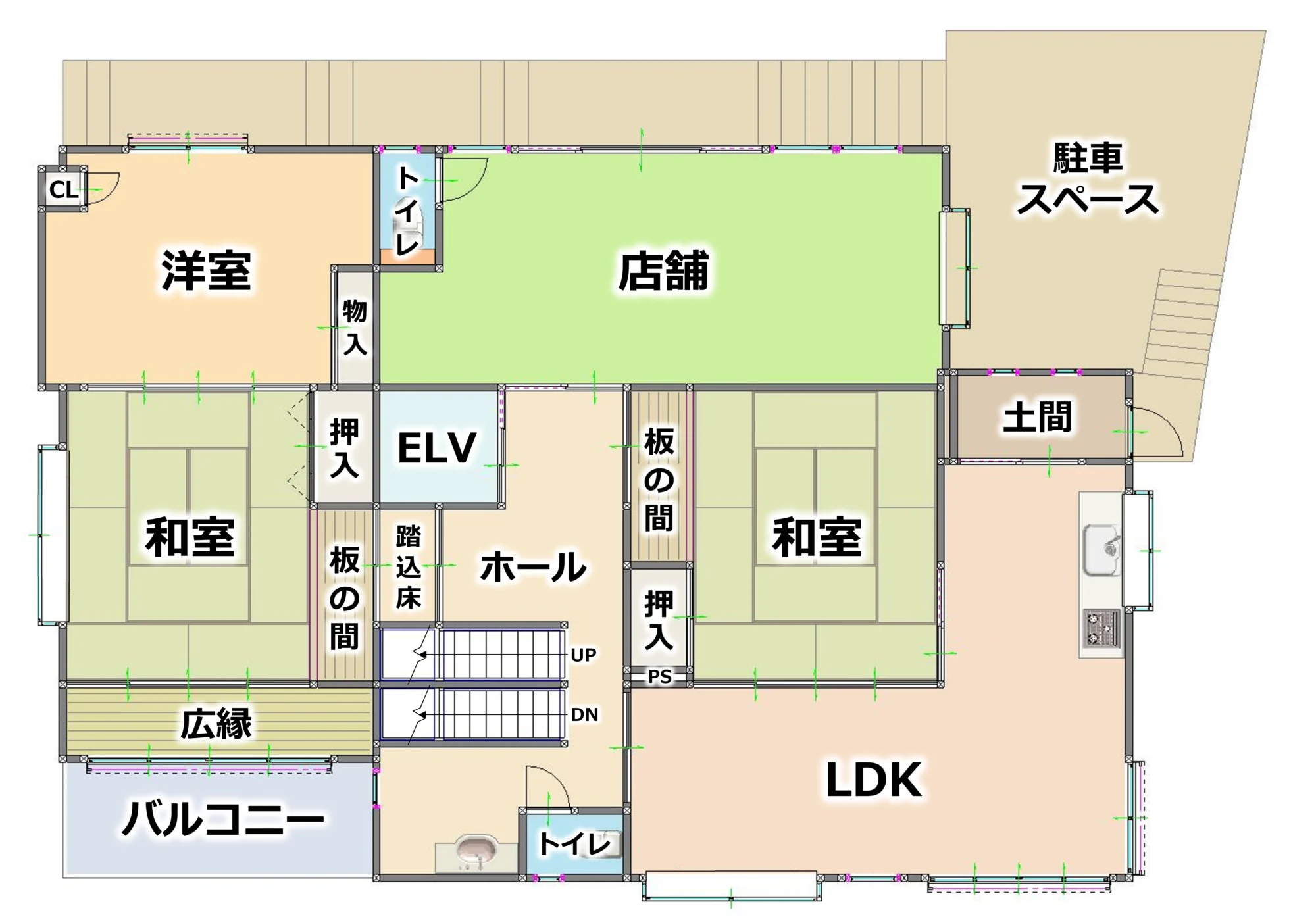 2階(間取)